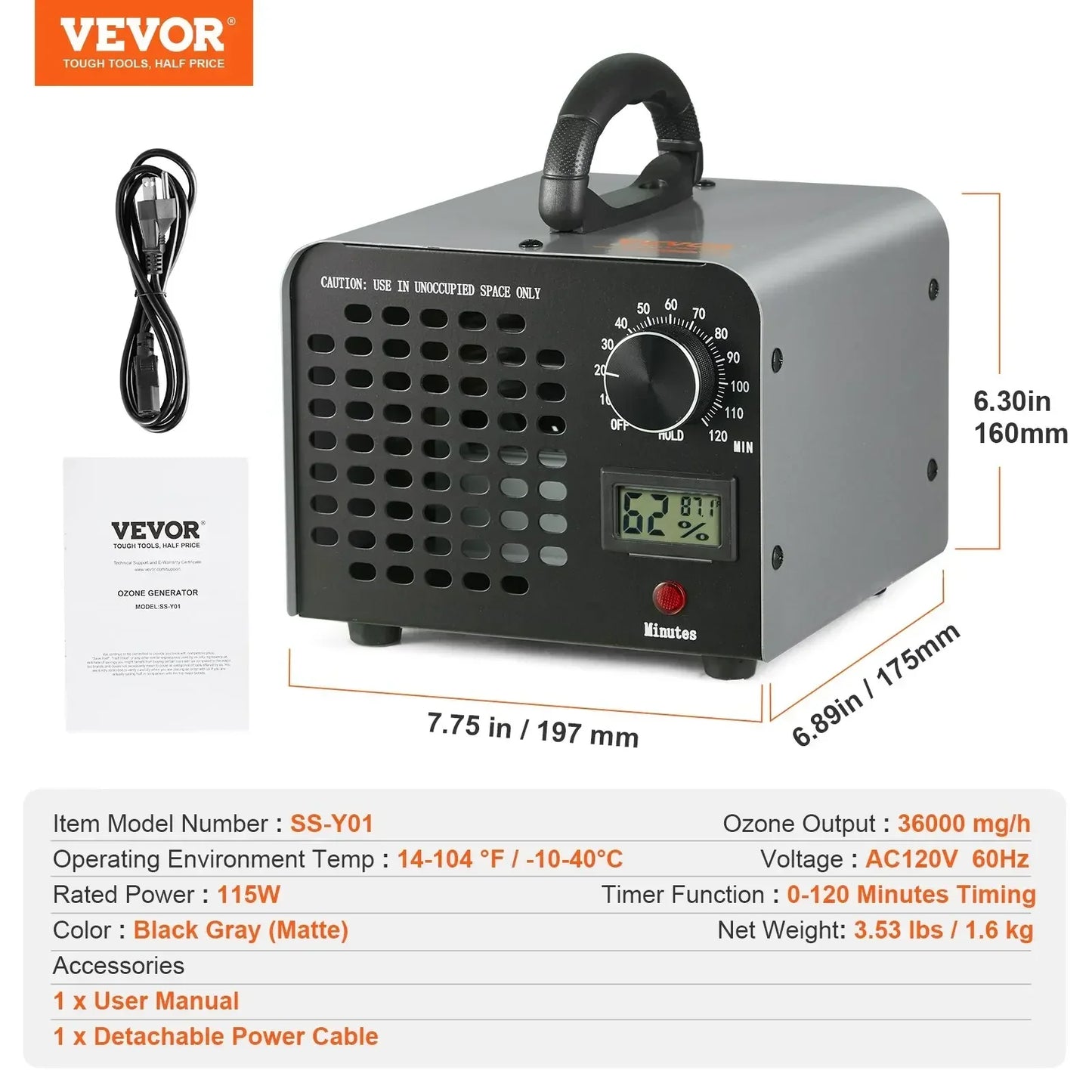 VEVOR Ozone Generator