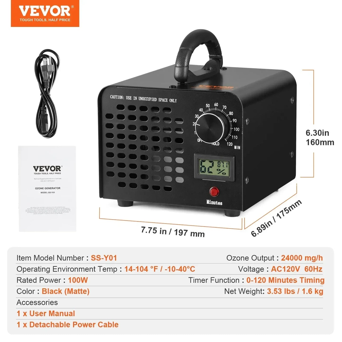 VEVOR Ozone Generator