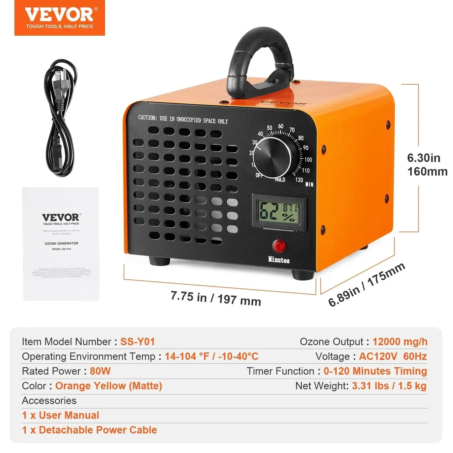 VEVOR Ozone Generator